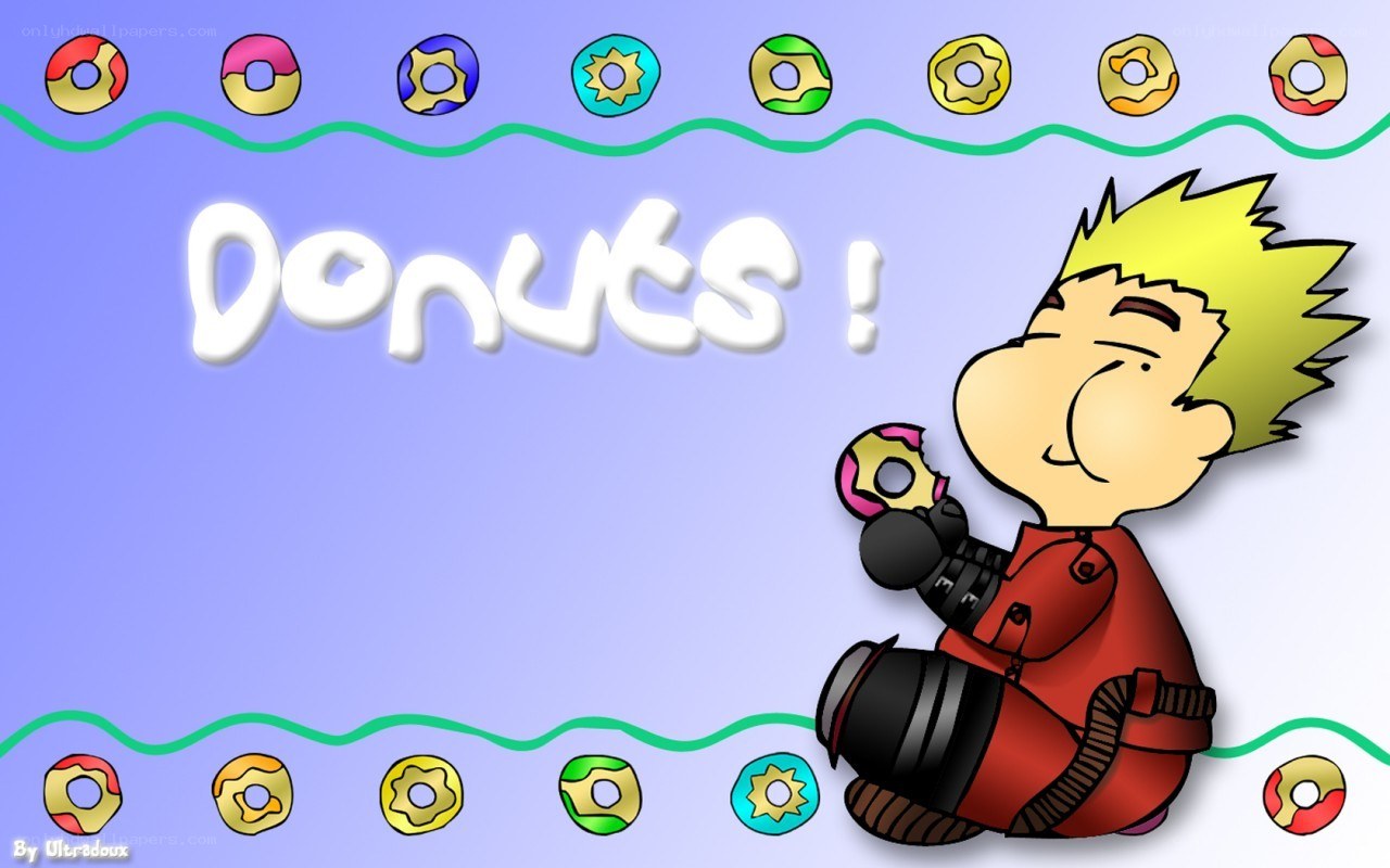 Donuts game title screen