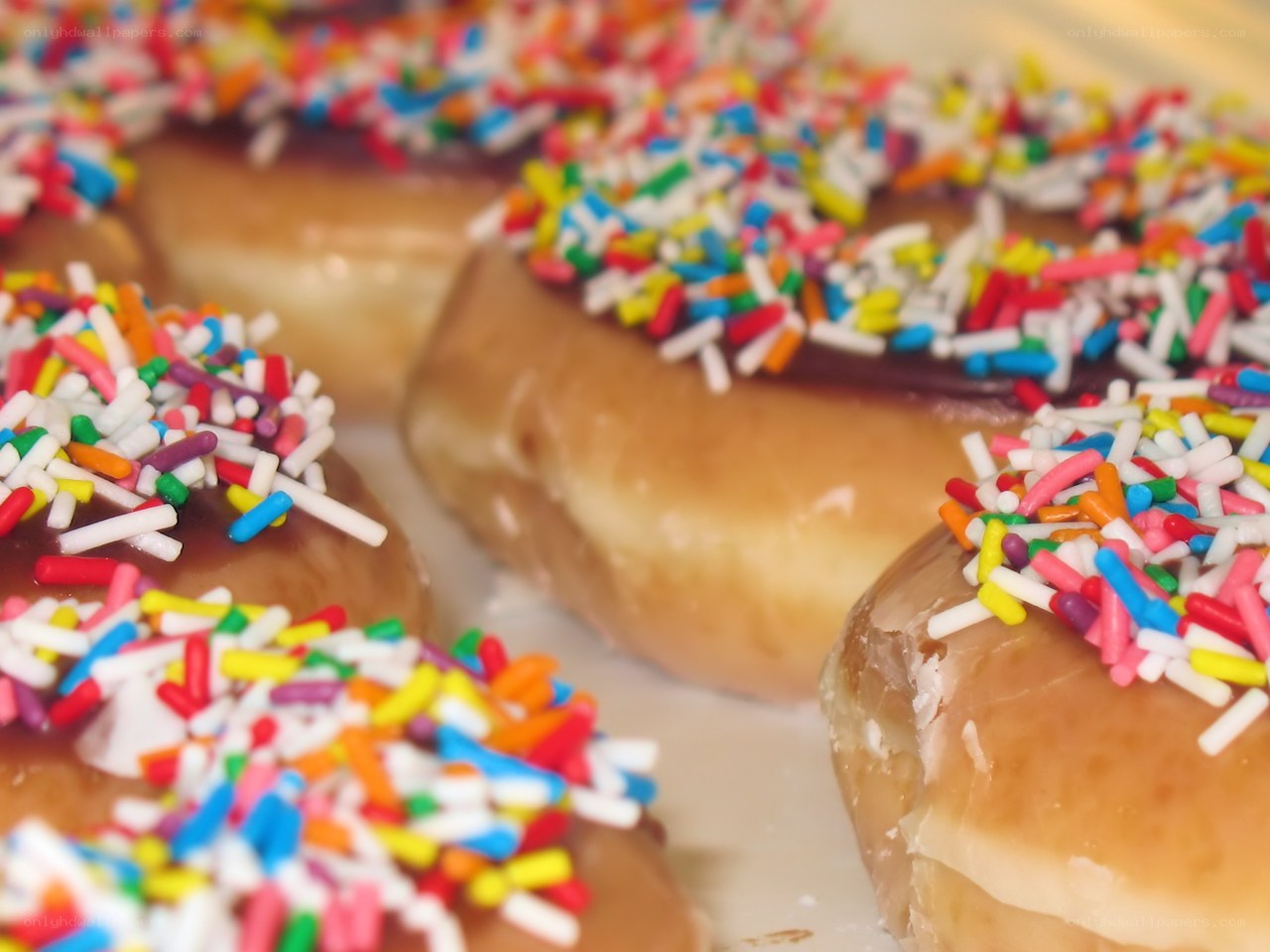 donuts with sprinkles