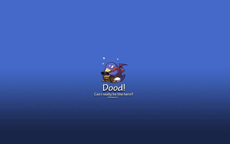 Dood the penguin hero