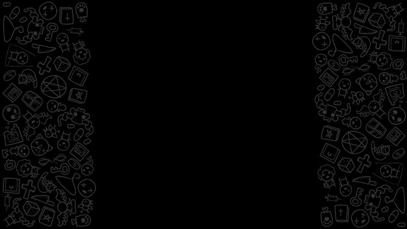 Doodle Icons on Black
