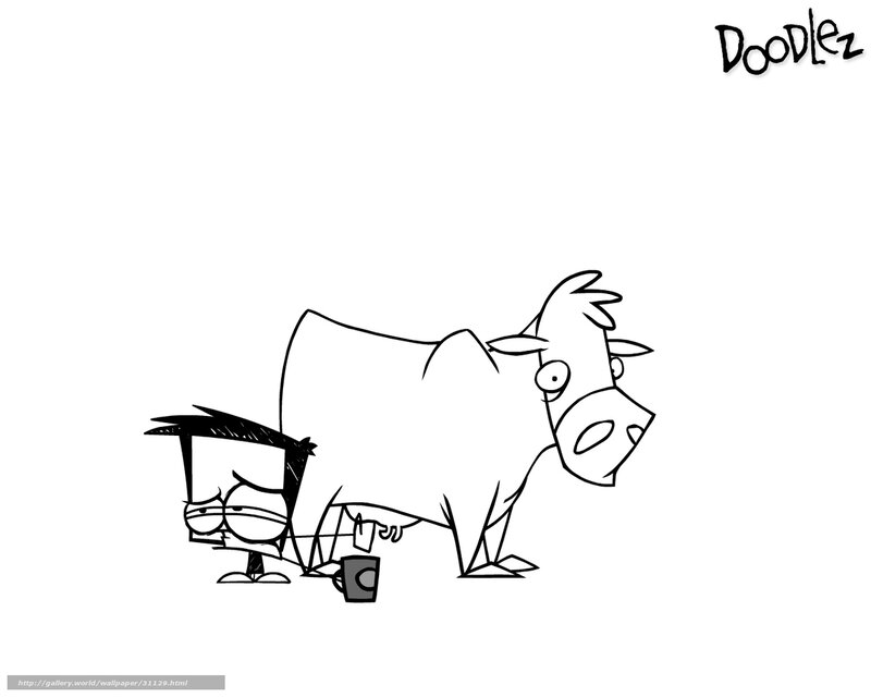 Doodlez cartoon drawing