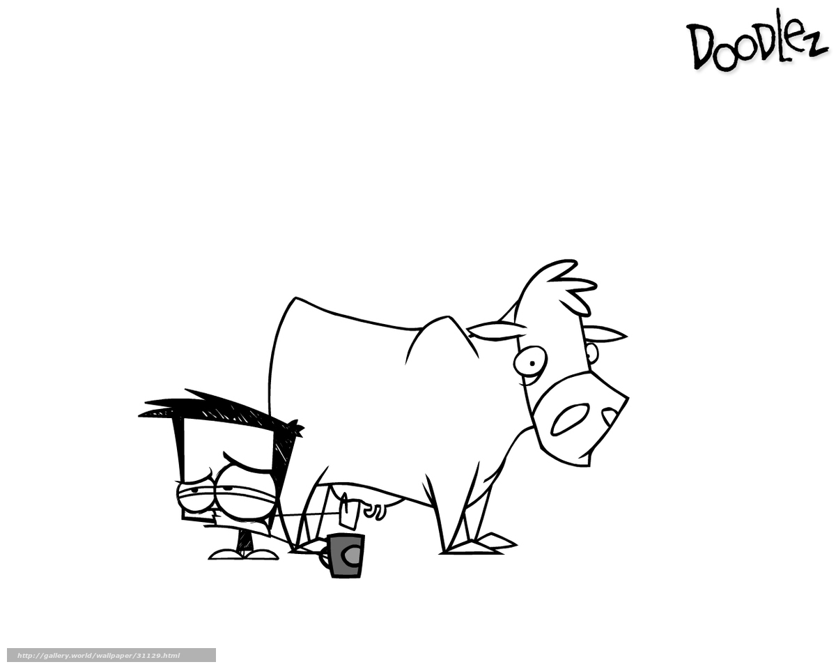 Doodlez cartoon drawing