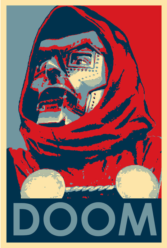 Doom character poster
