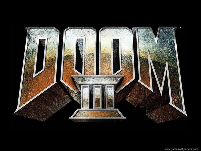 DOOM III Logo — Black