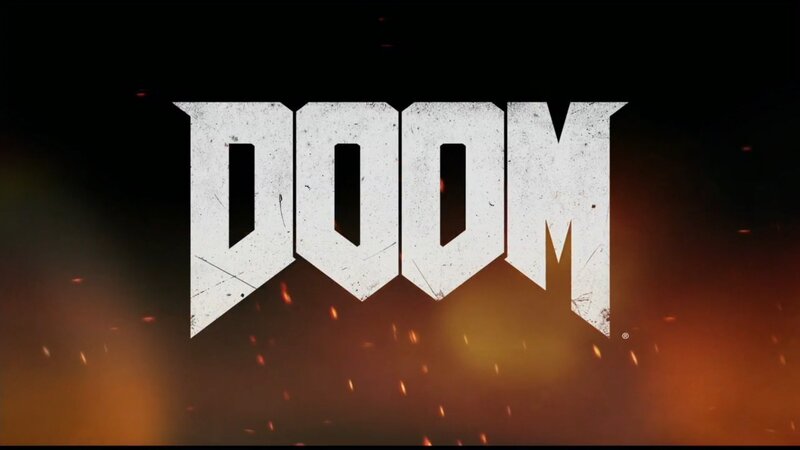 DOOM Logo — Black