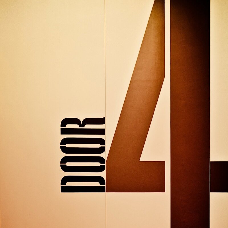 Door Four sign