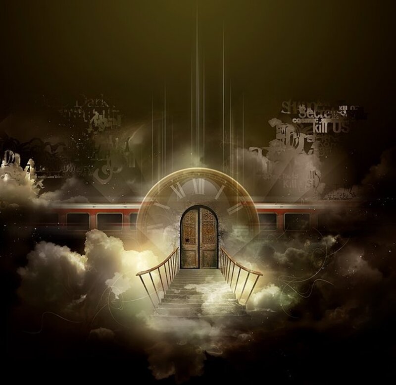 Door in Clouds