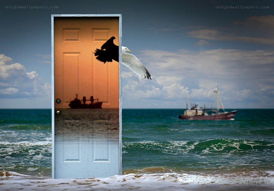 Door to the sea