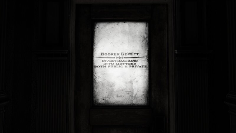 Door with Sign