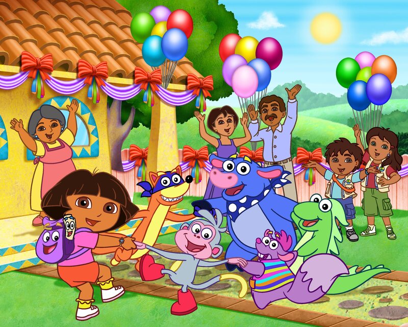 Dora and Friends Celebrating