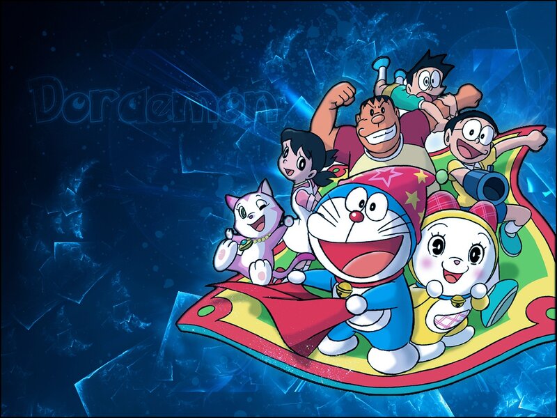 Doraemon and Friends on Carpet