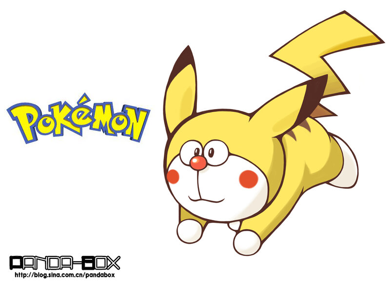 Doraemon in Pikachu Costume