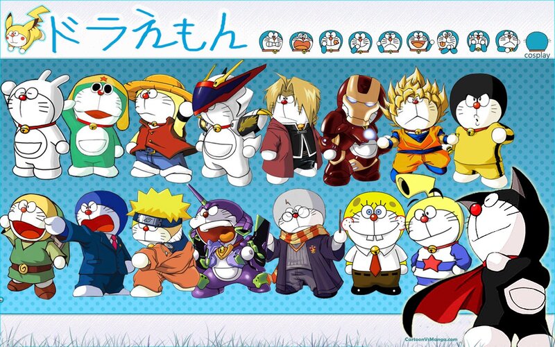 Doraemon in Various Costumes