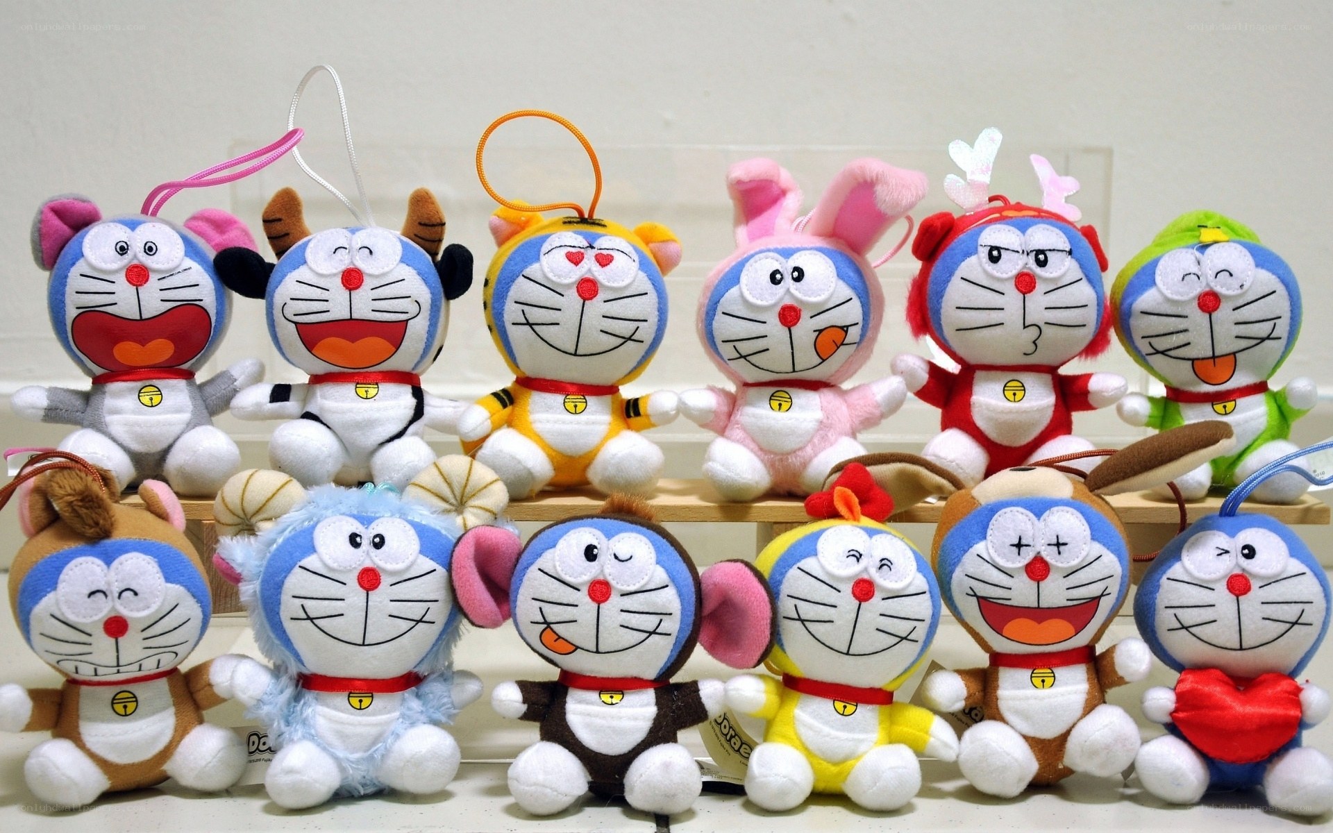 Doraemon plush toys collection