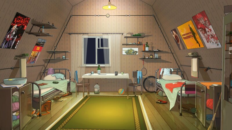 Dorm Room Interior
