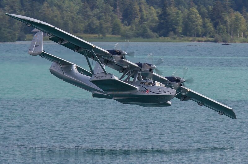 Dornier Seaplane — Blue, Serene