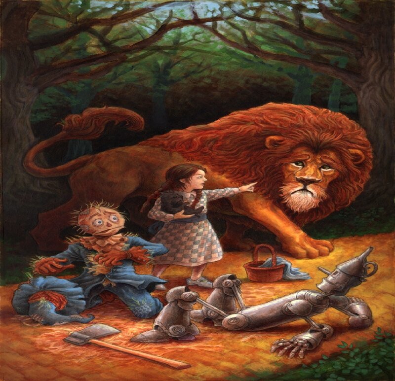 Dorothy and Her Friends — Brown
