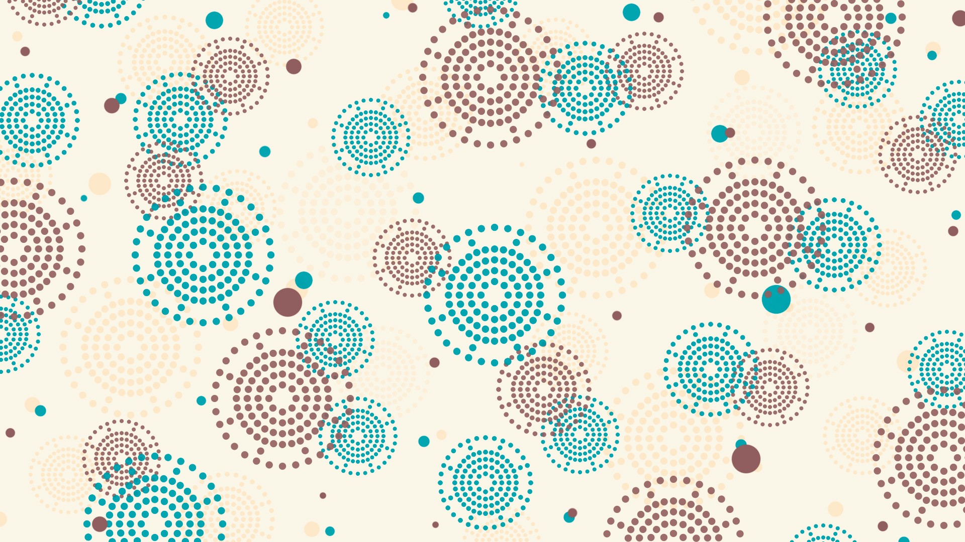 dot pattern circle design