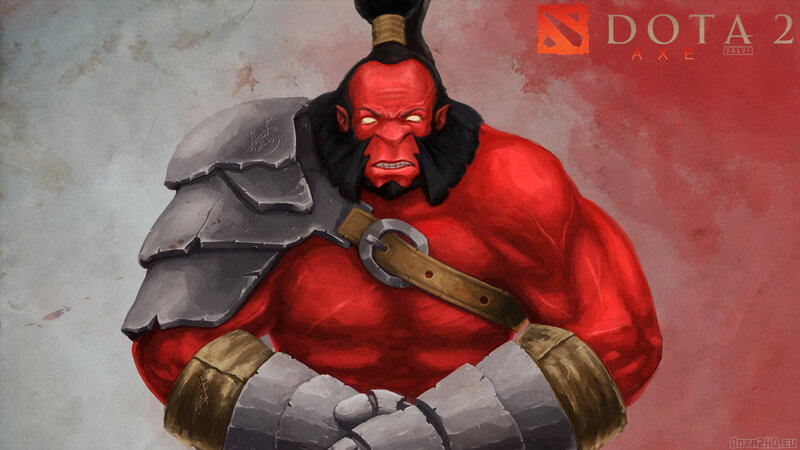 Dota 2 Axe character art