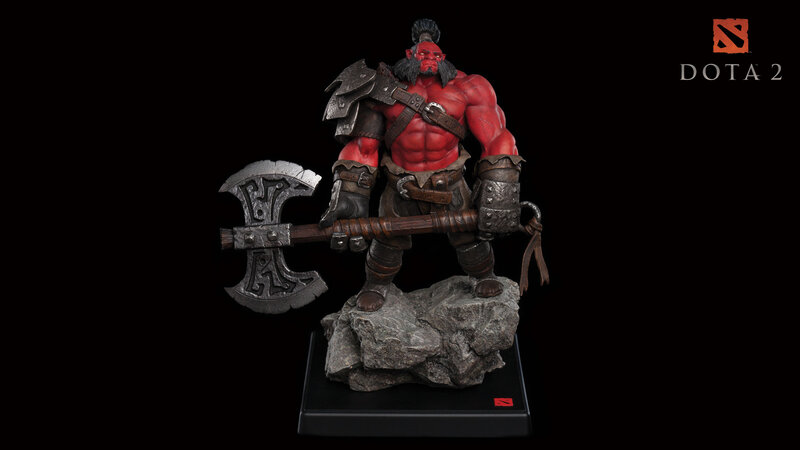 Dota 2 Axe statue