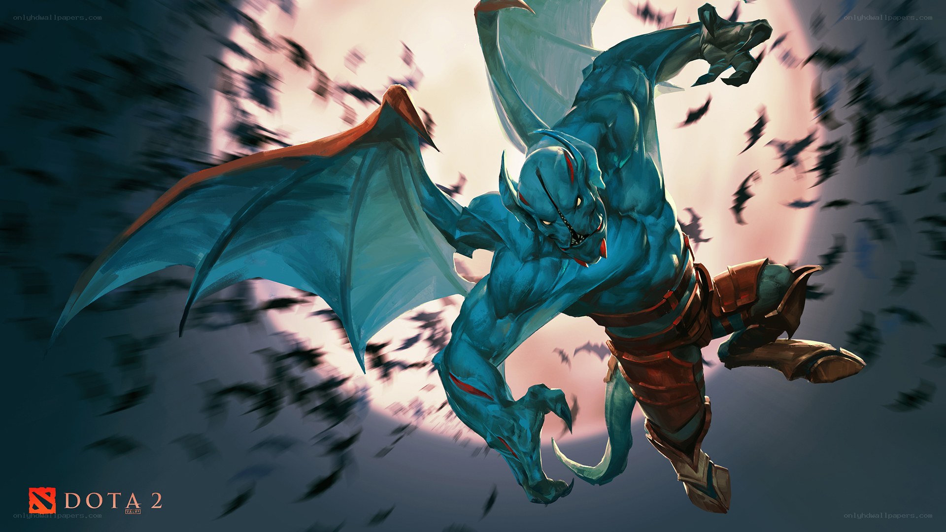 Dota 2 Bat Rider character