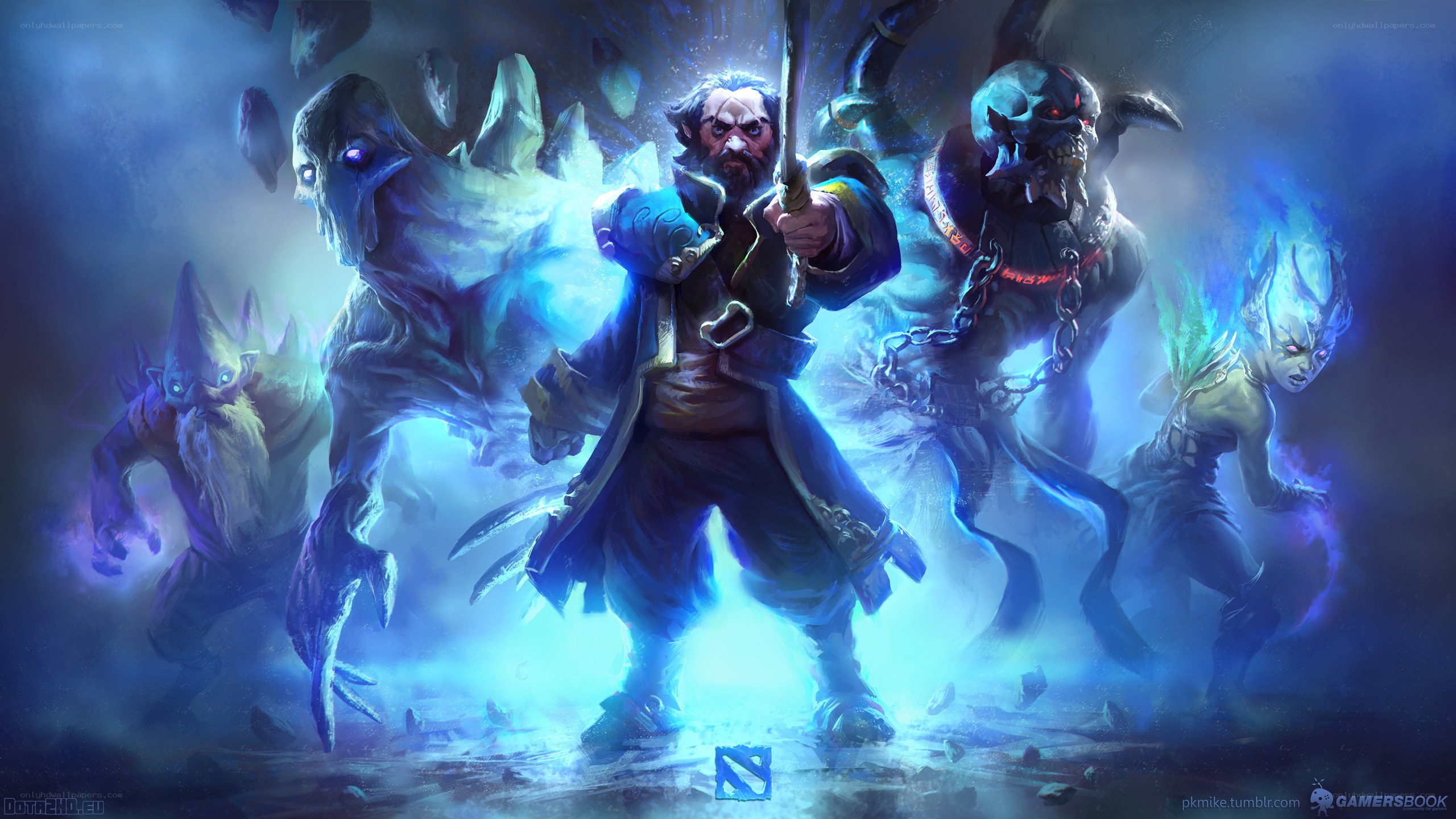 Dota 2 character art