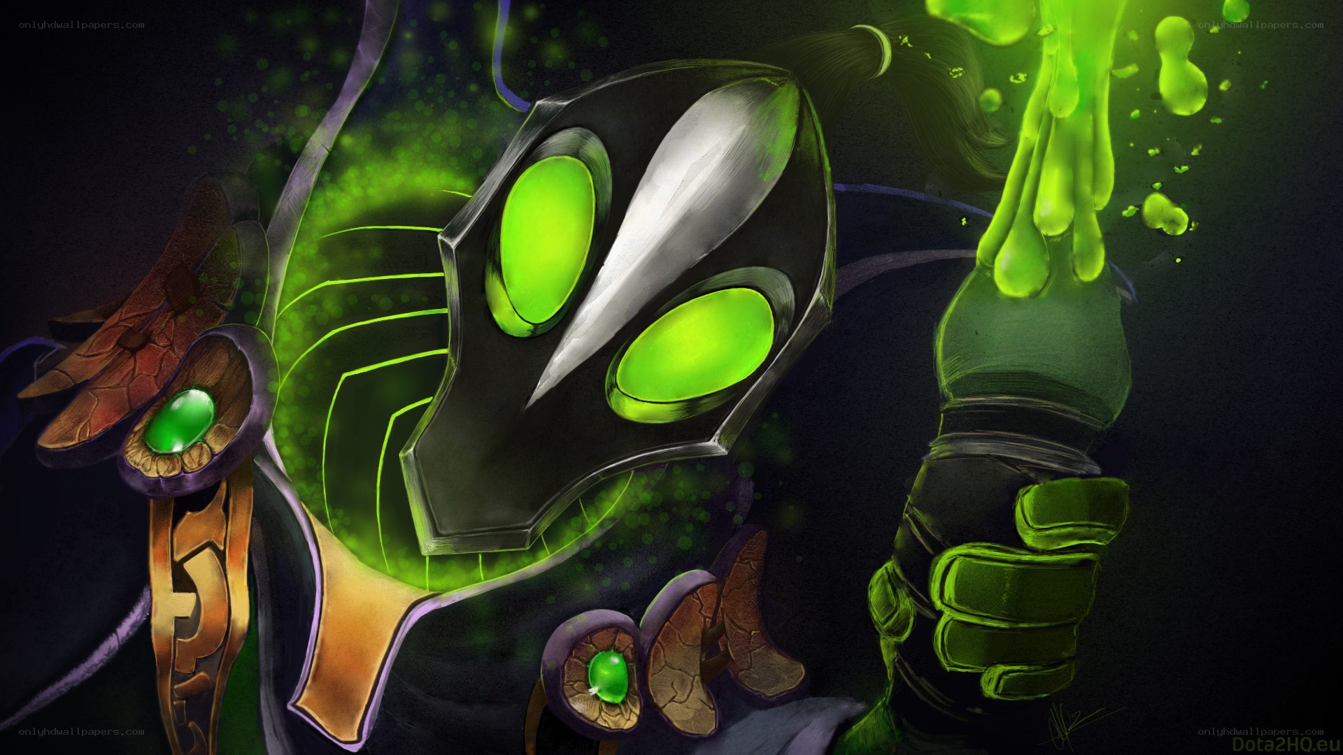 Dota 2 character art