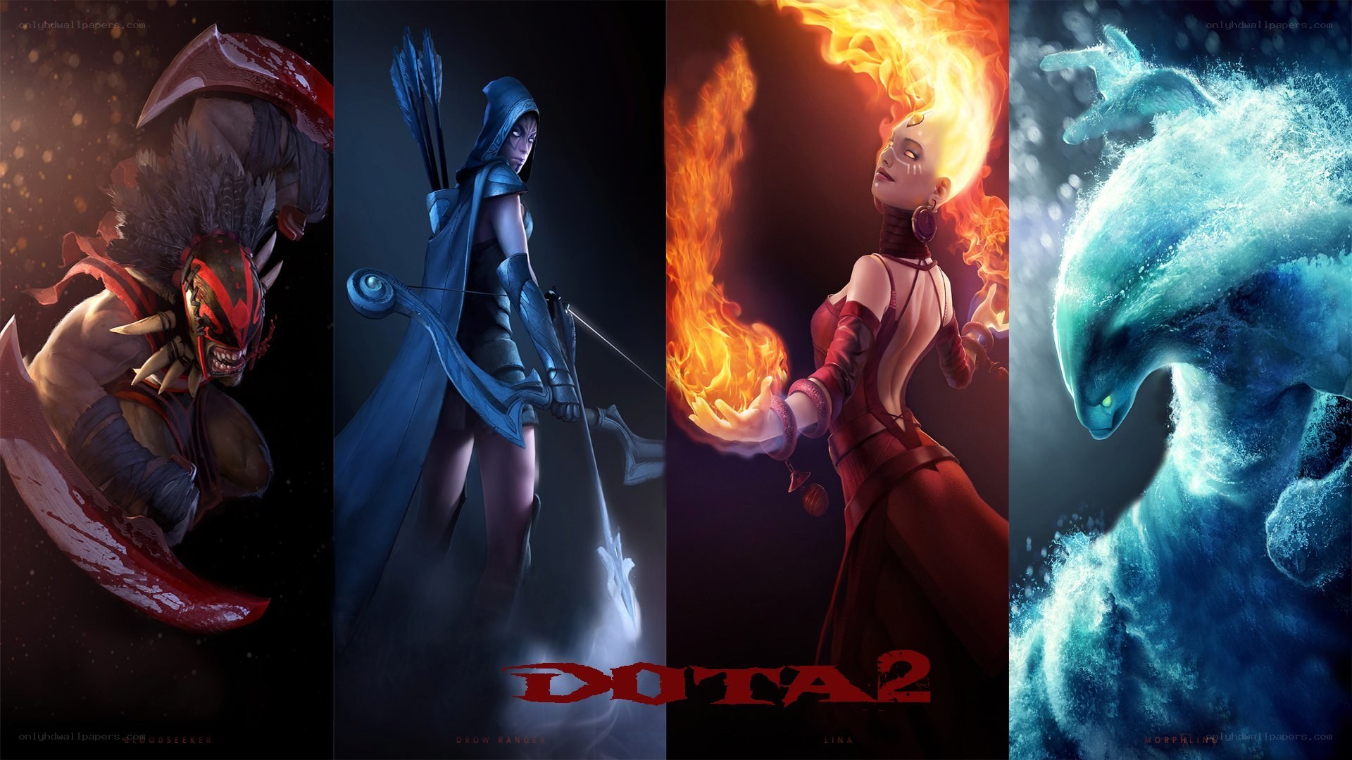 Dota 2 character art