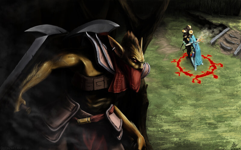 dota 2 character art