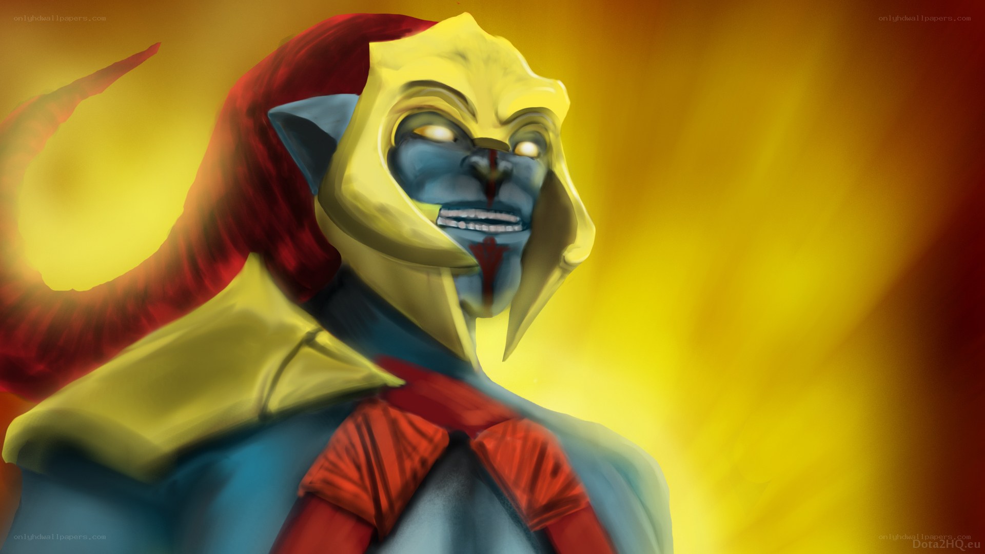 Dota 2 character portrait