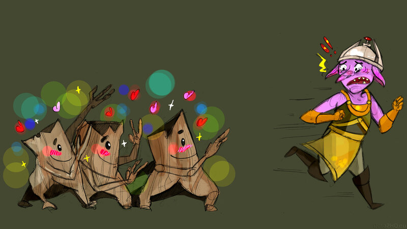 Dota 2 characters dancing