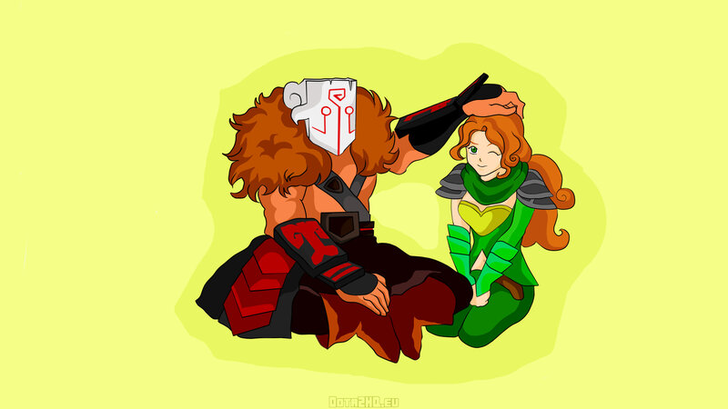 dota 2 characters relaxing