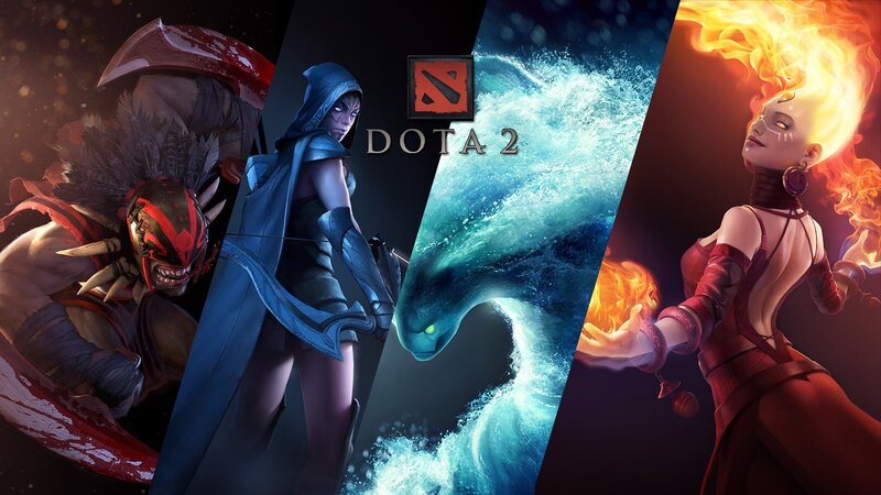 Dota 2 game characters
