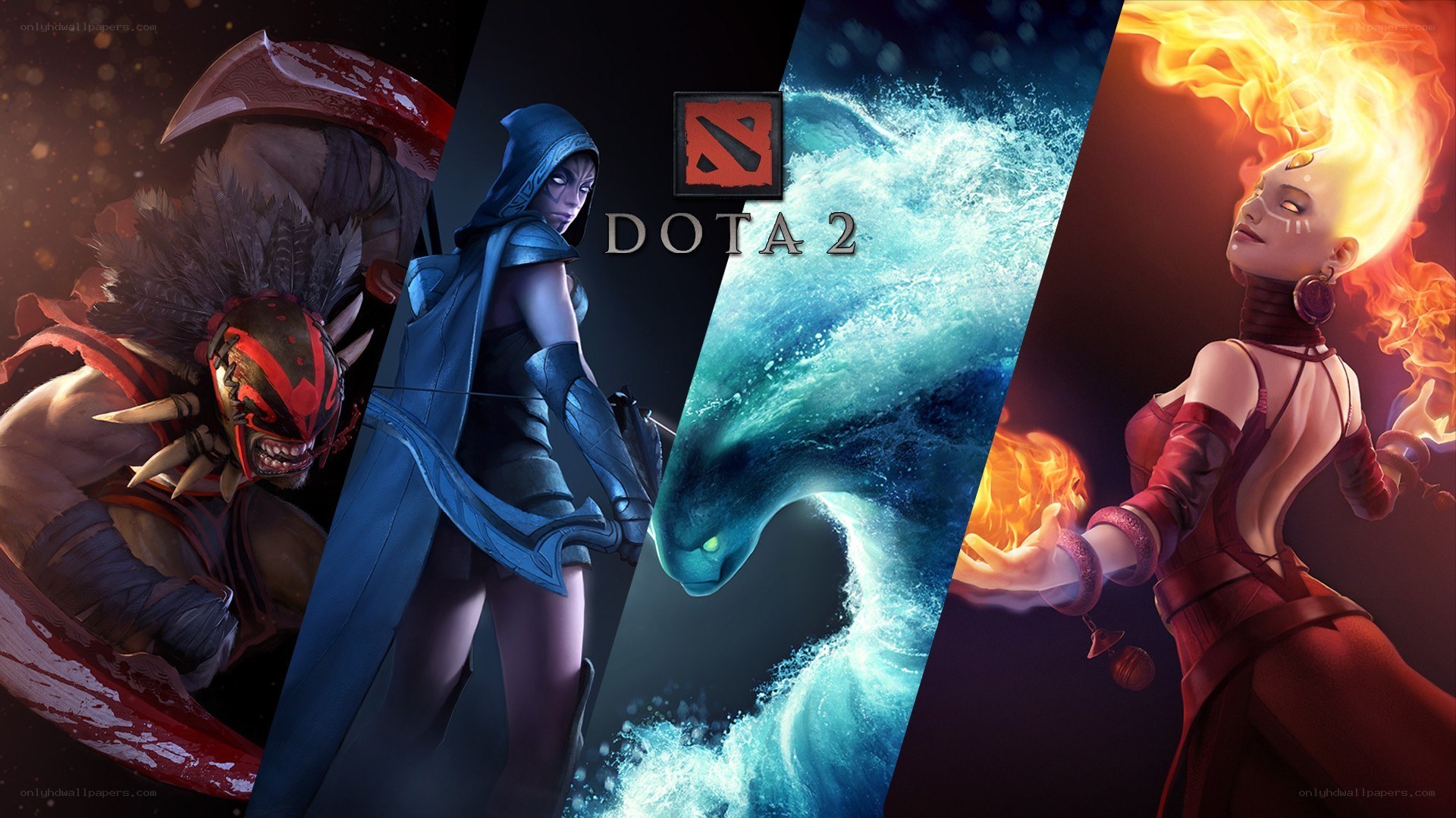 Dota 2 game characters