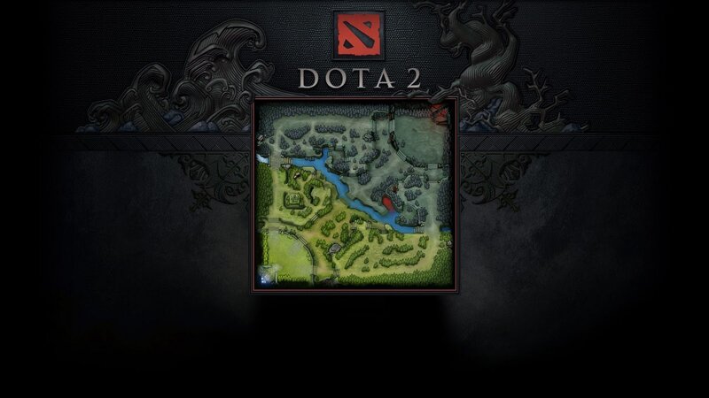 Dota 2 Game Map