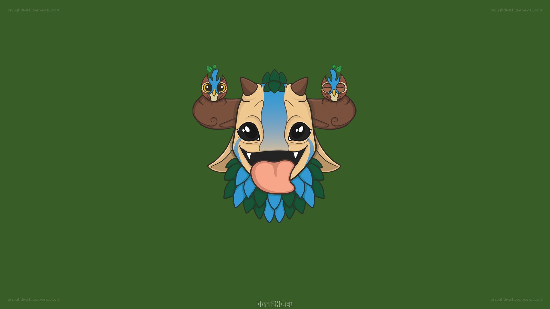 Dota 2 hero face art