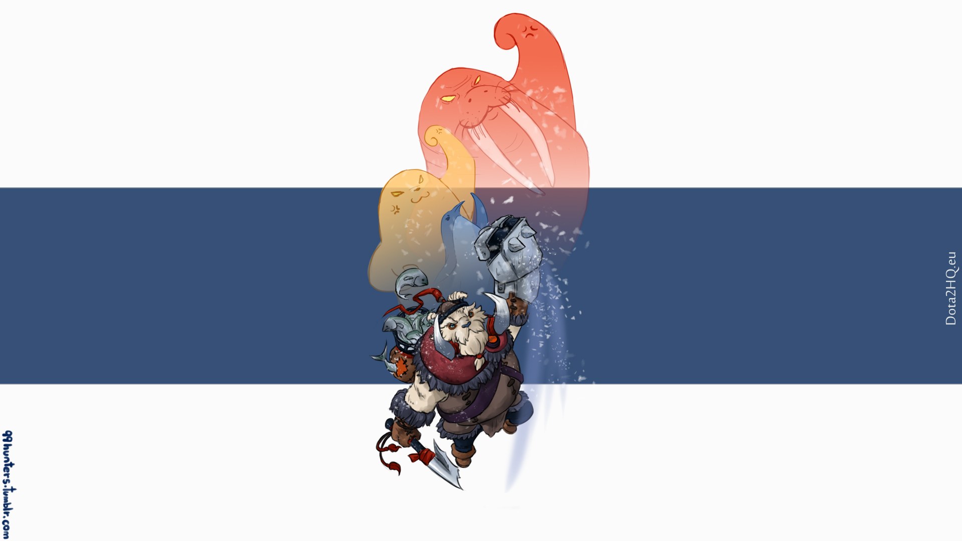 Dota 2 hero illustration