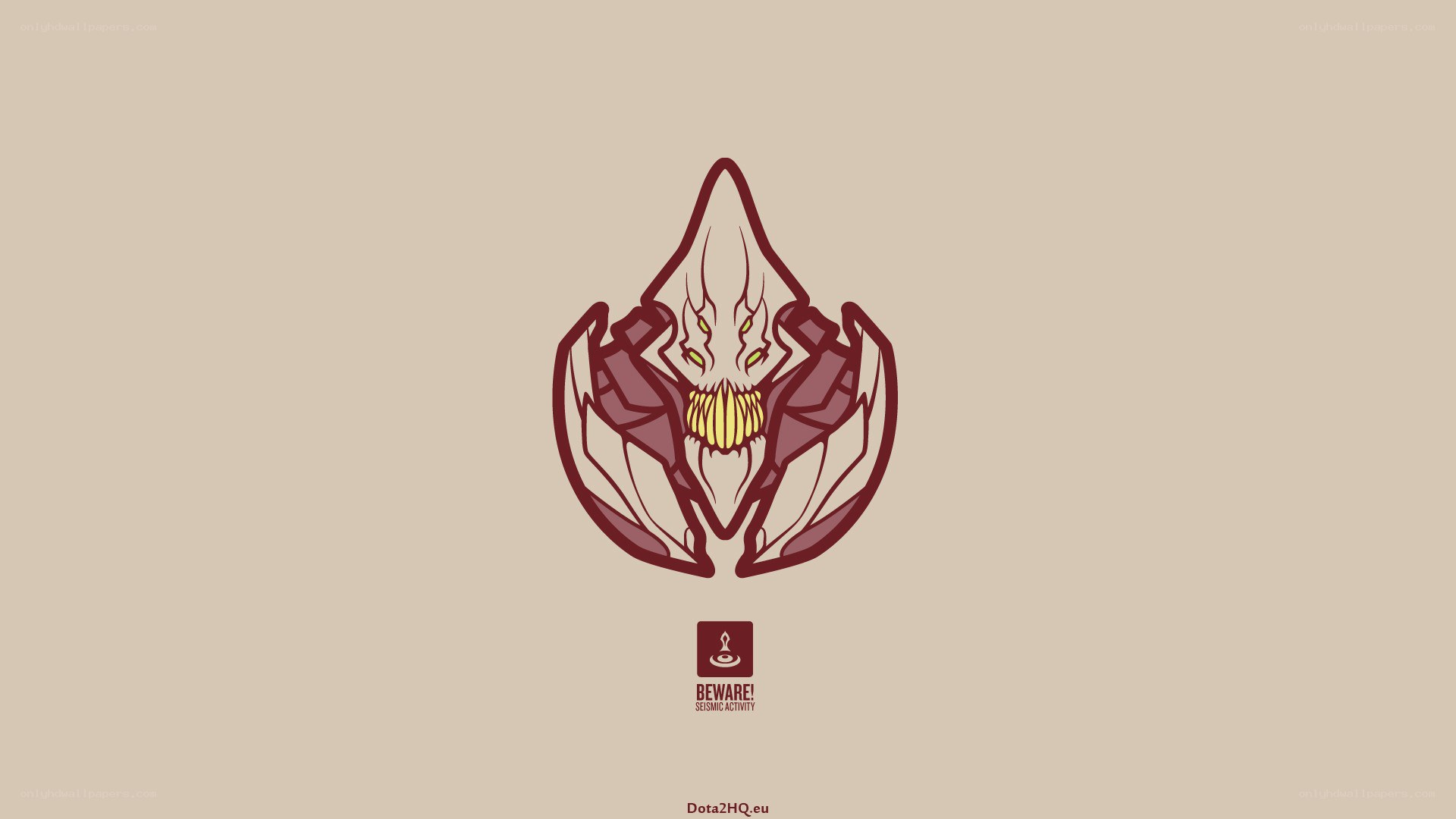 Dota 2 hero logo art