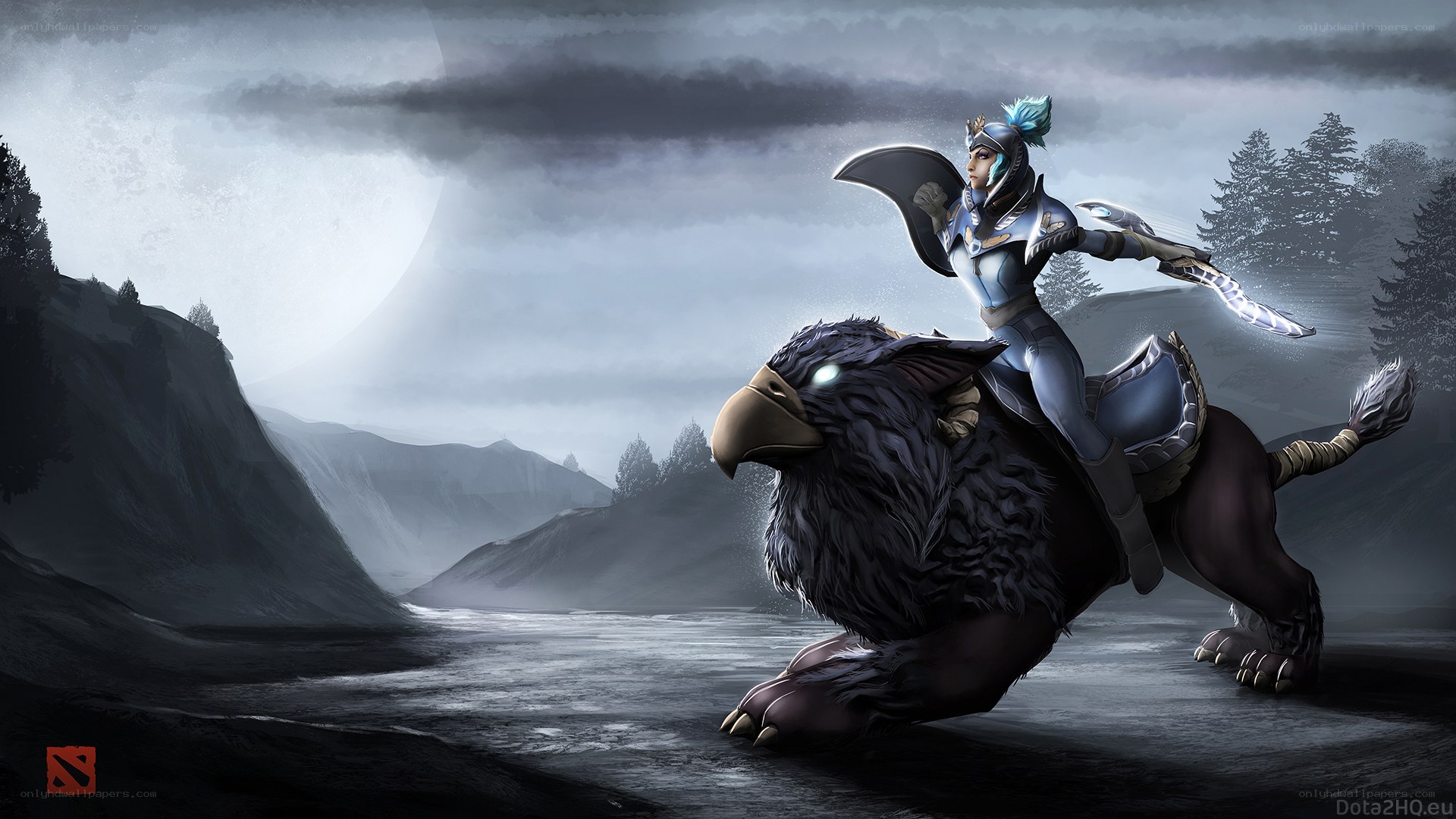 dota 2 hero on griffin