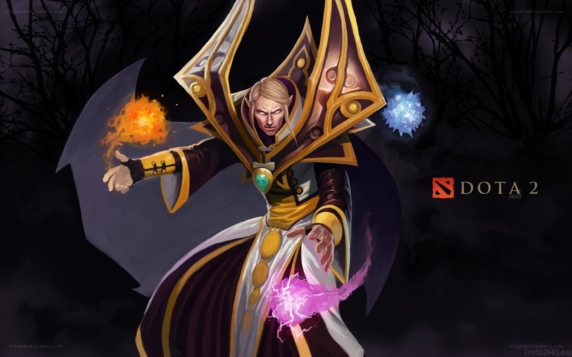 Dota 2 hero spellcasting