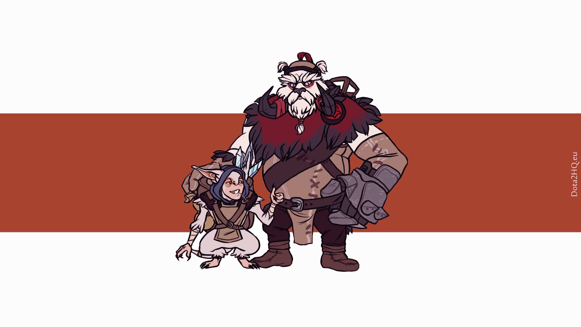 dota 2 heroes illustration