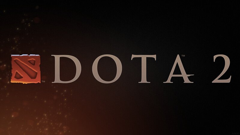 Dota 2 logo display