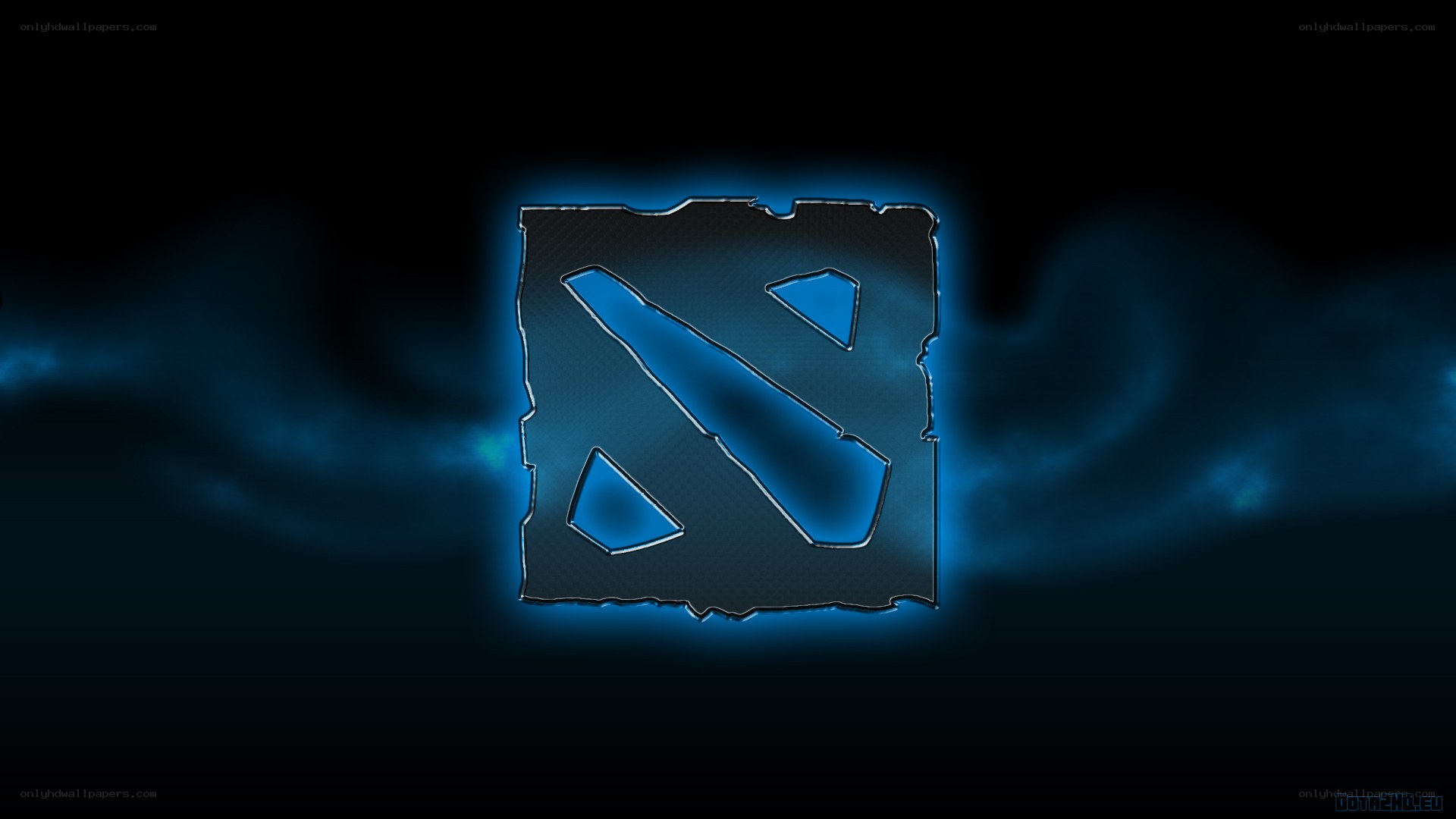 Dota 2 logo wallpaper