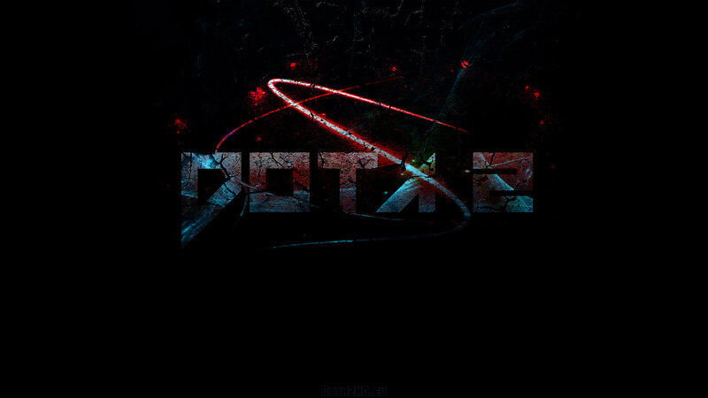 Dota 2 logo wallpaper