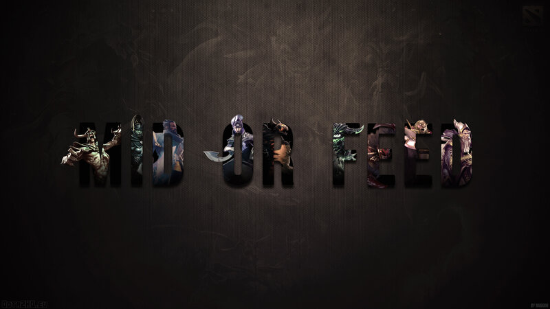 Dota 2 mid or feed