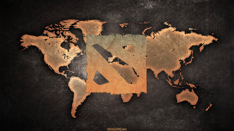 Dota 2 world map
