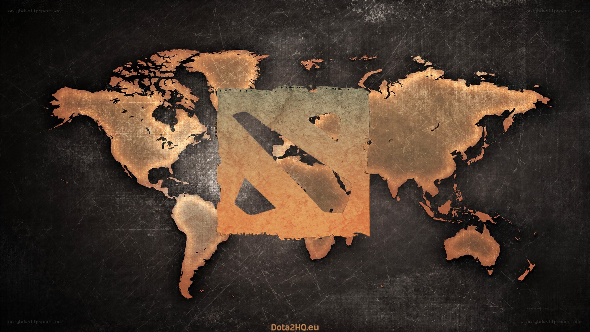 Dota 2 world map