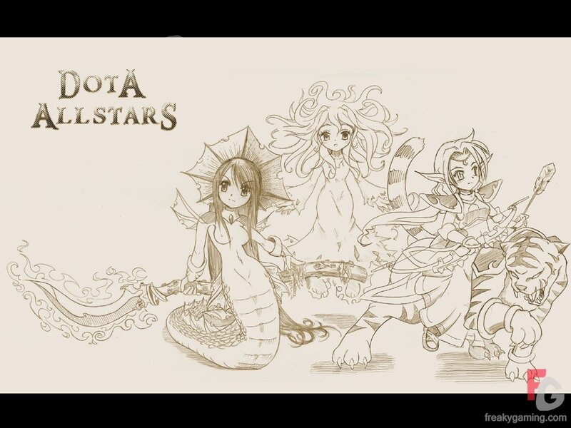 DotA Allstars character art