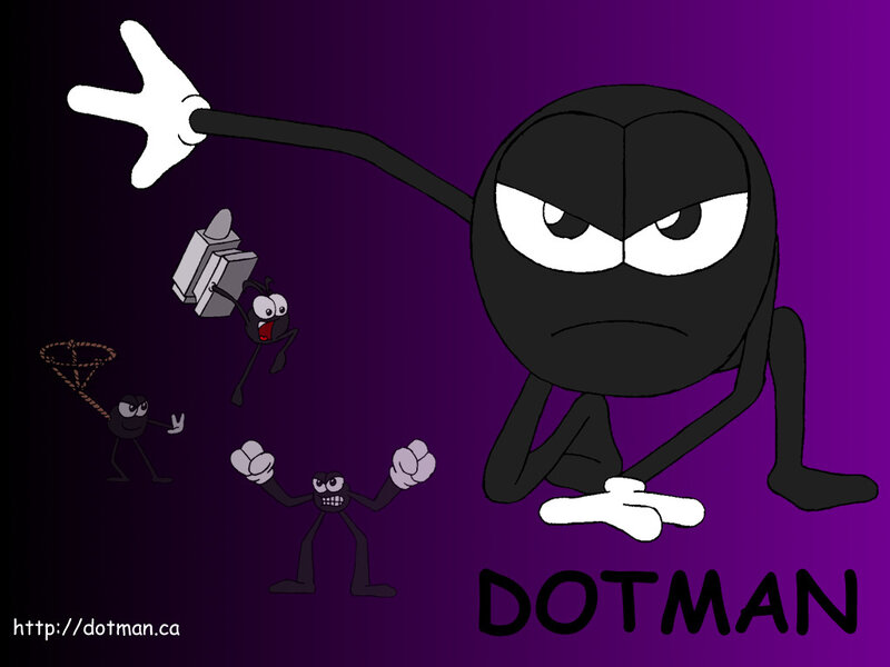 Dotman character illustration