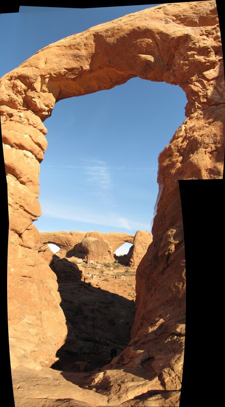 Double Arch in Arches National Park